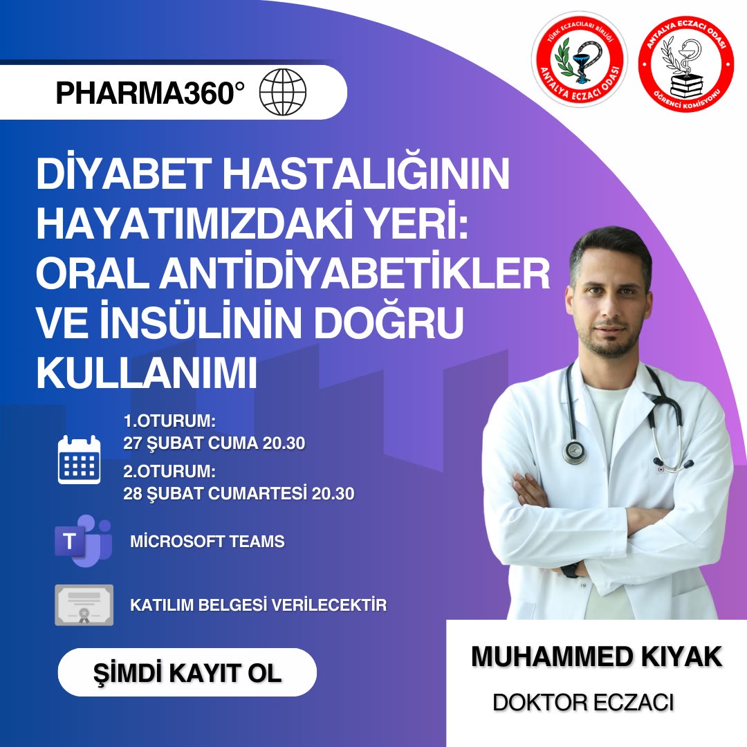 Diyabet ve antidiyabetikler eğitimi