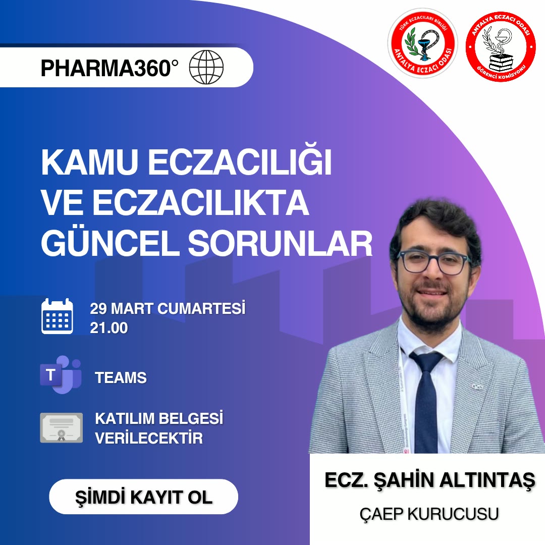 Kamu Eczacılığı eğitimi